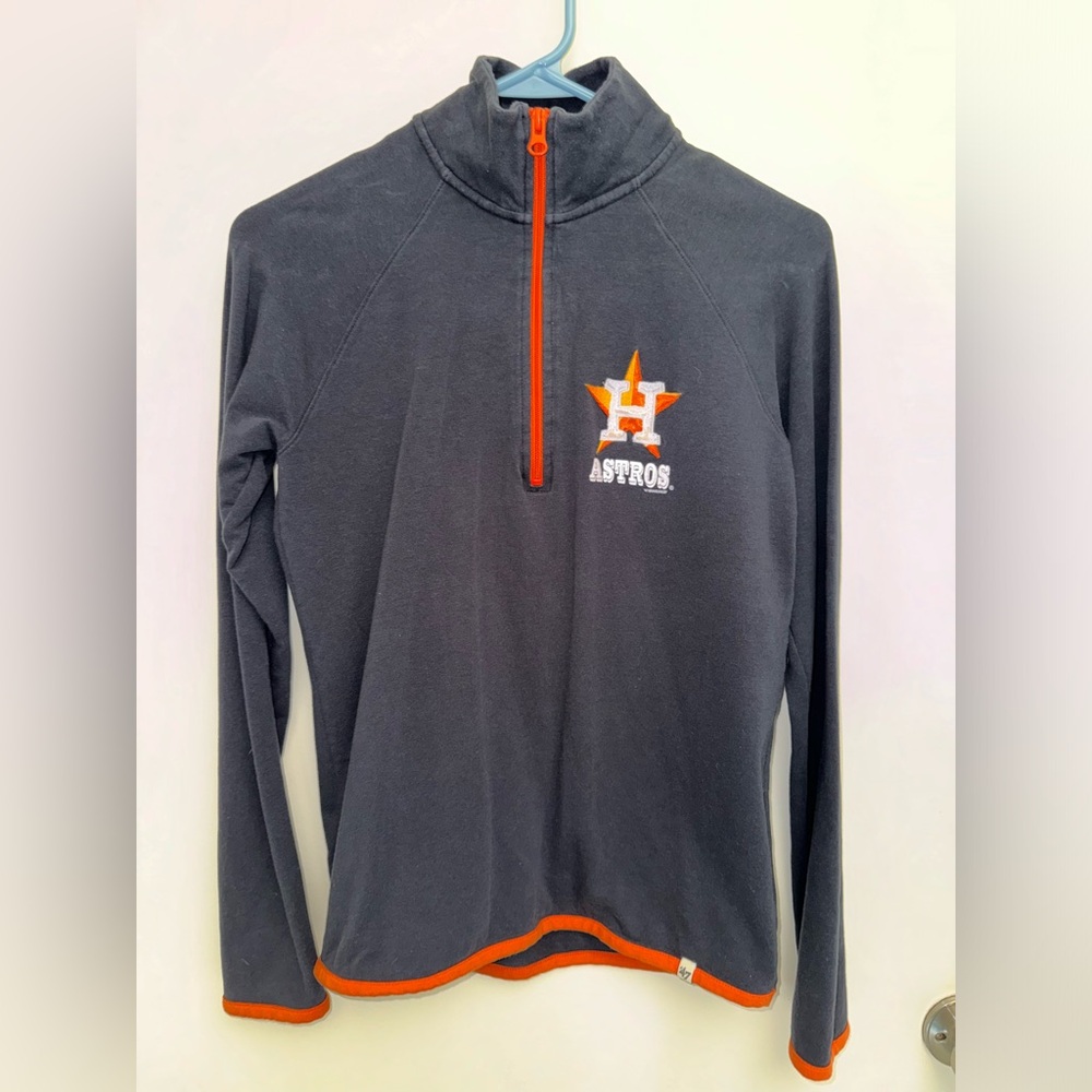 ‘47 Brand Houston Astros Women’s Half-Zip Pullover Small